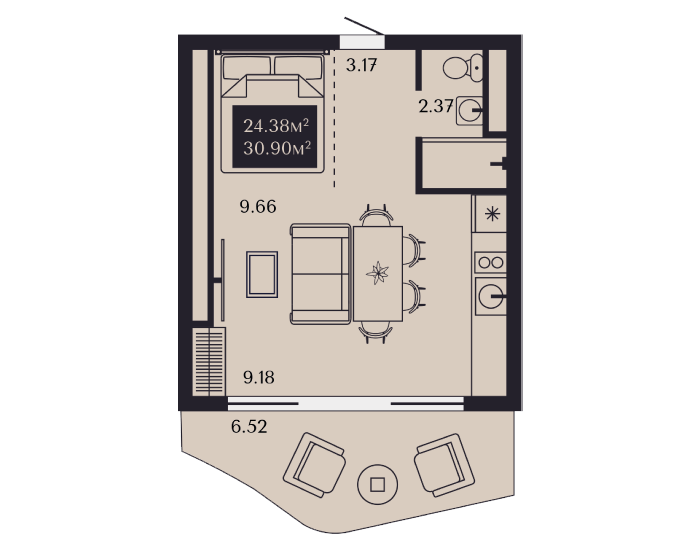 ЖК «Майта», Ялта | Комплекс апартаментов MYTA, Южный берег Крыма